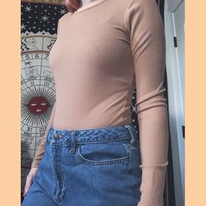 Forever 21 long sleeve body suit